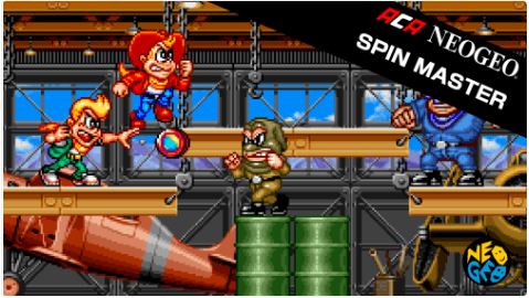 【XCI】《滑轮大师 ACA NEOGEO SPIN MASTER》英文版