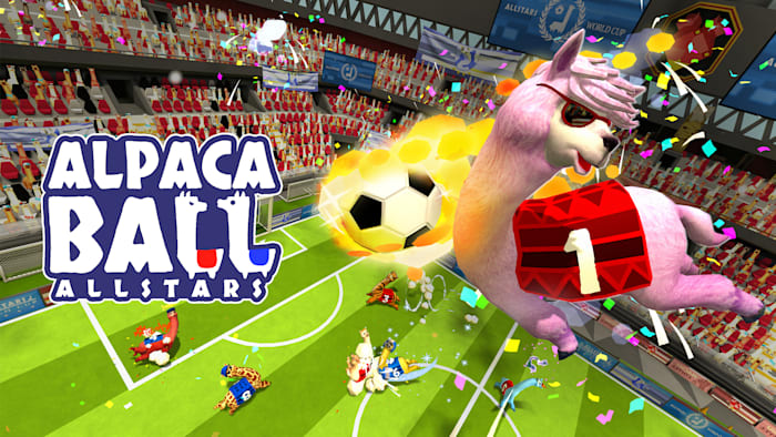 【XCI】《草泥马足球：全明星 Alpaca Ball  Allstars》中文版 整合版 【1.1.9补丁】