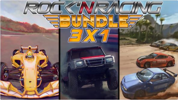 【XCI】摇滚拉力 3合1 Rock ‘N Racing Bundle 3 in 1  英文版