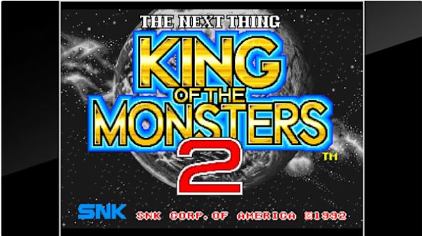 【XCI】魔兽之王2 ACA NEOGEO KING OF THE MONSTERS 2英文版  整合版【1.01补丁】