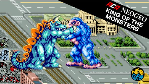 【XCI】怪兽之王1 ACA NEOGEO KING OF THE MONSTERS  英文版