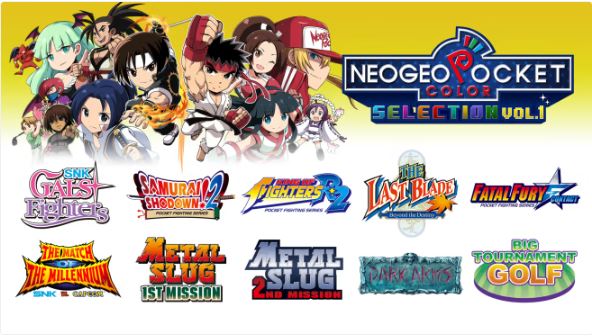 【XCI】NEOGEO POCKET COLOR SELECTION Vol.1英文版  整合版【1.0.2补丁】