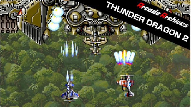 【XCI】街机博物馆：雷龙 Arcade Archives THUNDER DRAGON  英文版