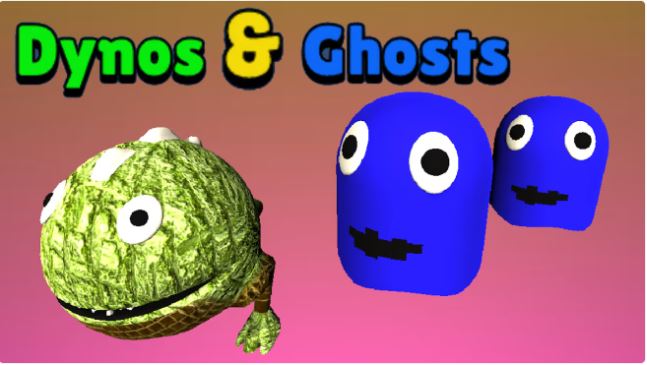 【XCI】《鬼鬼和迪诺斯 Dynos & Ghosts》英文版