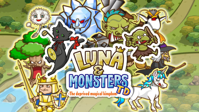 露娜与怪兽塔防 被剥夺的魔法王国 Luna & Monsters Tower Defense -The deprived magical kingdom|官方中文|本体+2.3.7升补|NSZ|原版|