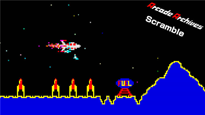 【XCI】紧急起飞 Arcade Archives Scramble  英文版