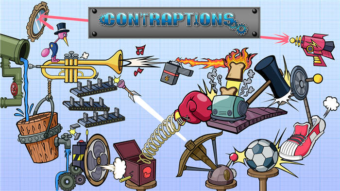 【XCI】奇特的装置 Contraptions  英文版