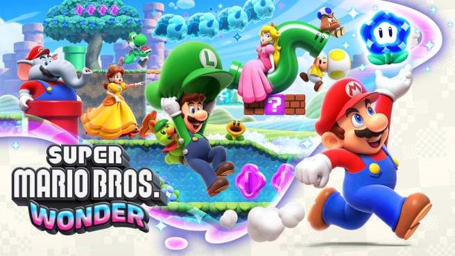 超级马里奥兄弟 惊奇 (TGA2023 最佳家庭游戏)Super Mario Bros. Wonder|官方中文|NSZ|本体+1.0.1升补|原版