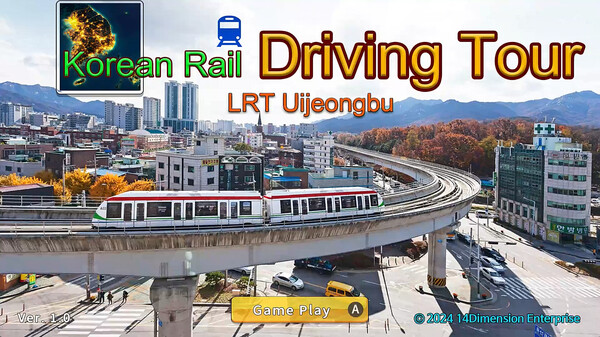 韩国铁路驾驶 Uijeongbu 轻轨 Korean Rail Driving Tour – LRT Uijeongbu|官方中文|NSZ|原版|